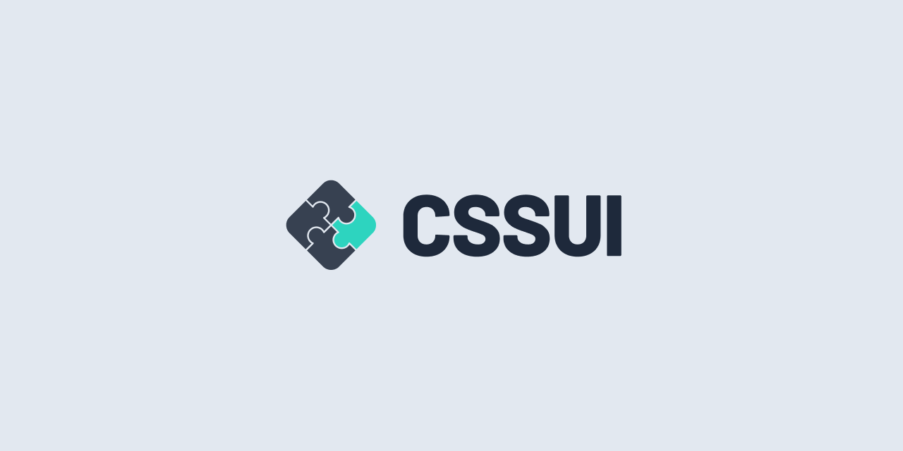 CSSUI - Pure CSS interactive components